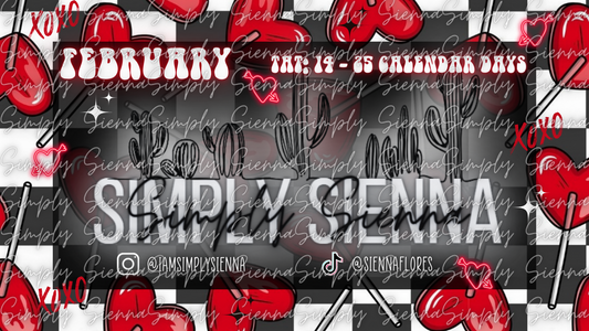 Checkered Heart Facebook Banner Download