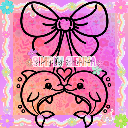 DOLPHIN CHERRIES PNG