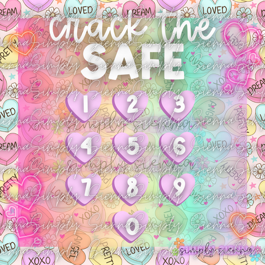 Candy Heart Crack The Safe