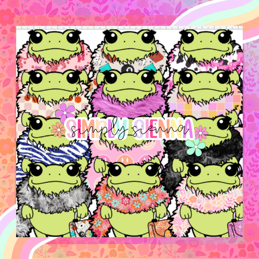 Boujee Frog Lady - GK MOLDS