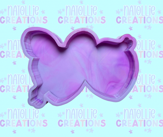 Open Locket Blank Freshie Silicone Mold