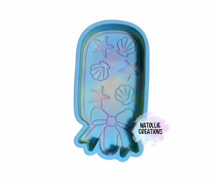 Summer Popsicle W/ Bow Freshie Silicone Mold