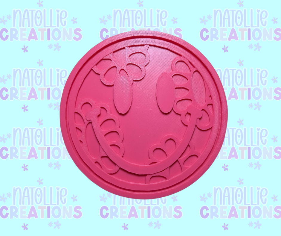 Concha Smiley Insert Freshie Silicone Mold
