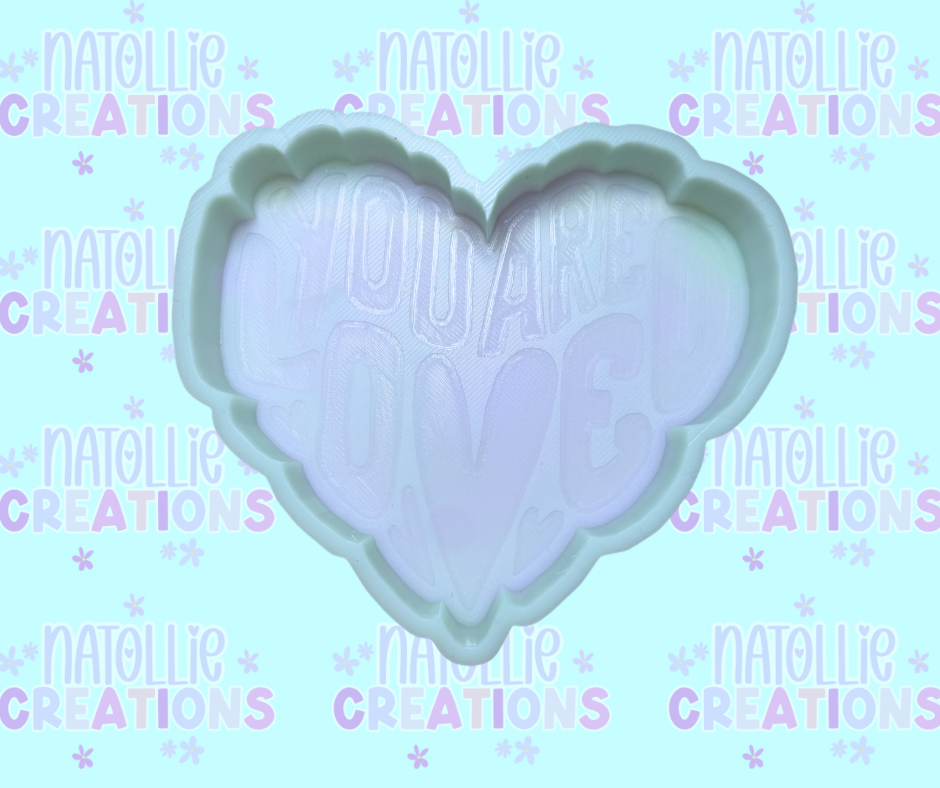 You Are Loved Freshie Silicone Mold