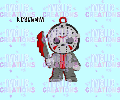 Mask Man Keychain