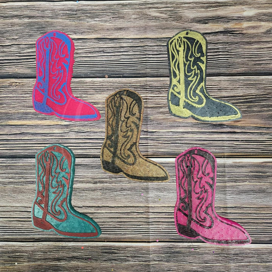 Cowboy Boot Freshie Silicone Mold