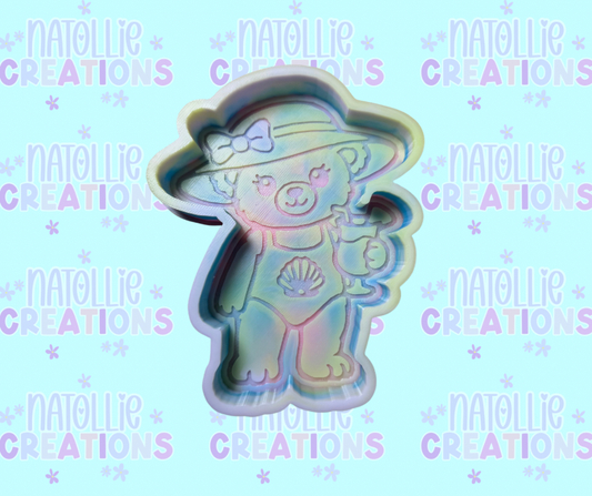 Summer Bear Freshie Silicone Mold