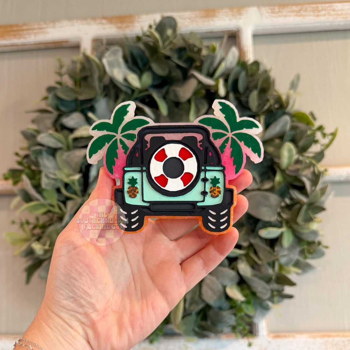 Beach Buggy Freshie Silicone Mold