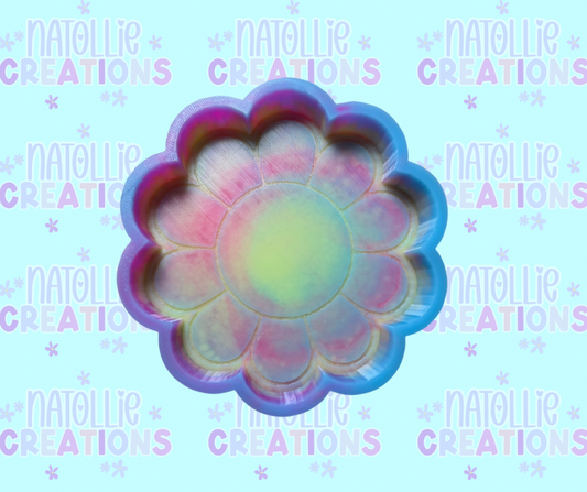 Retro Flower Freshie Silicone Mold