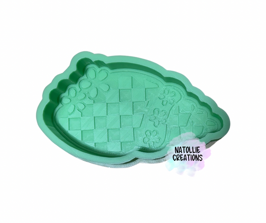 Retro Seashell Freshie Silicone Mold