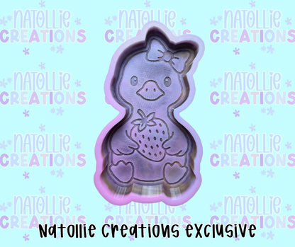 Strawberry Goose Freshie Silicone Mold