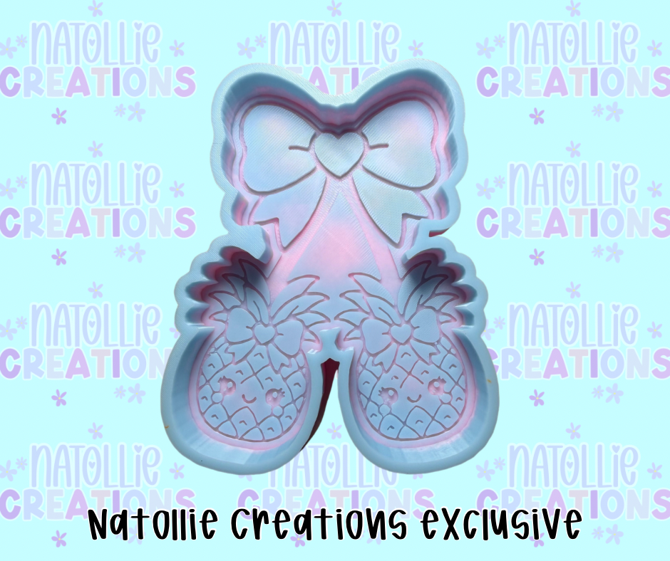 Pineapple Cherry Freshie Silicone Mold