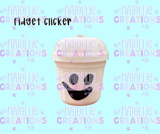 Ghost Bucket Clicker Fidget