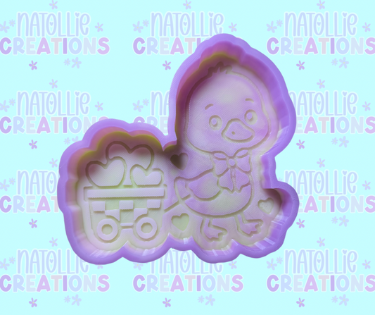 Valentine’s Day Goose Trailer Freshie Silicone Mold