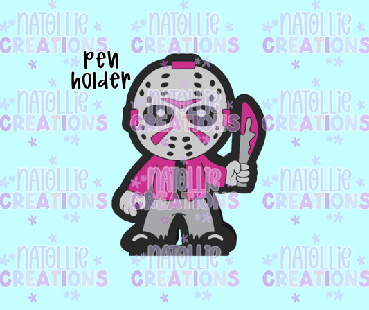 Masked Man Pen Holder