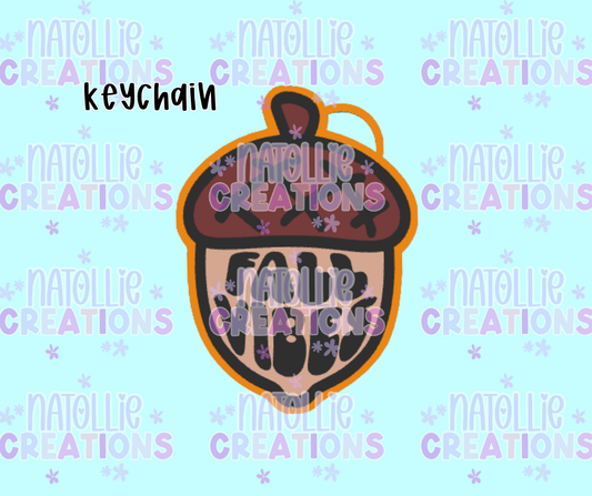 Fall Vibes Keychain