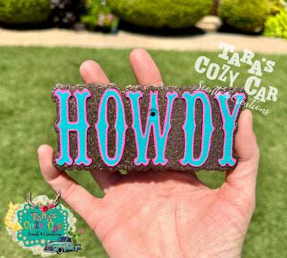 Howdy Freshie Silicone Mold