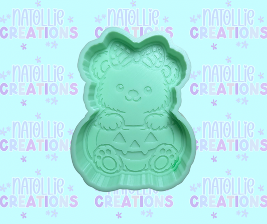 Pumpkin Bear Freshie Silicone Mold