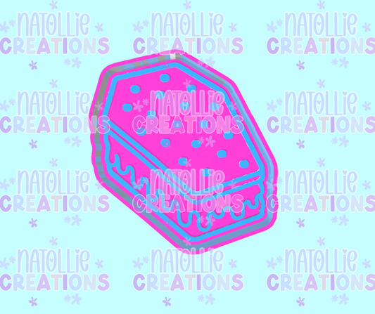 Coffin Ice Cream Sandwich Freshie Silicone Mold