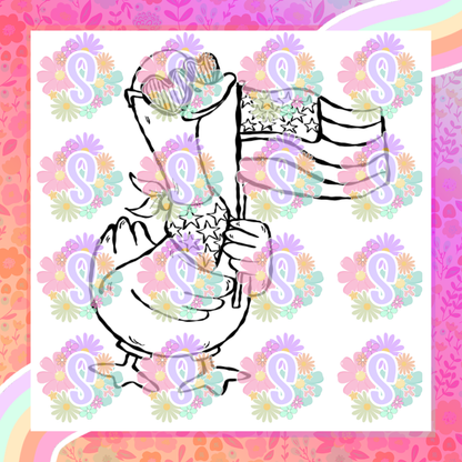 COLORING PAGE - PATRIOTIC