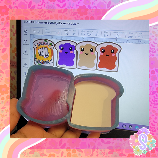 Peanut Butter and Jelly - NATOLLIE CREATIONS