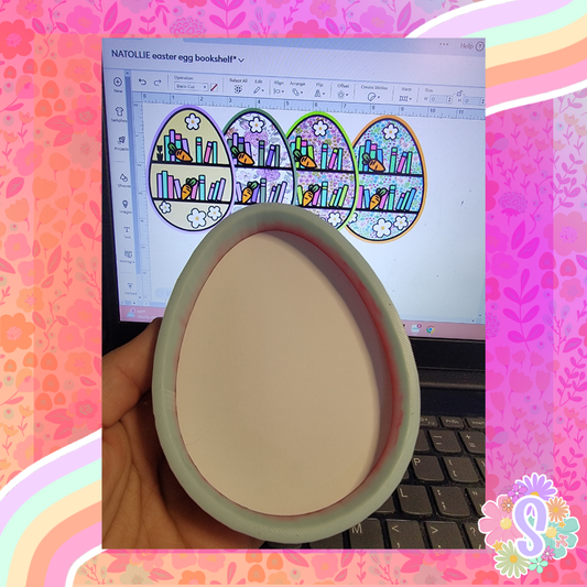 Easter Egg Bookshelf - NATOLLIE CREATIONS