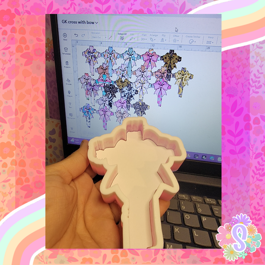 Cross With Bow - GK MOLDS