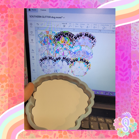 Dog Mom - SOUTHERN GLITTER MOLDS