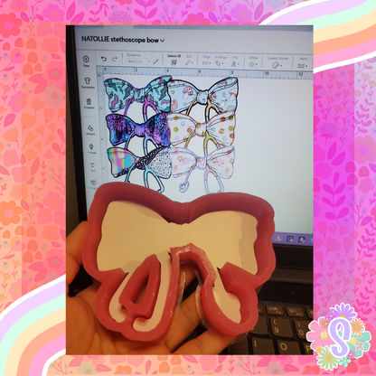 Stethoscope Bow - NATOLLIE CREATIONS