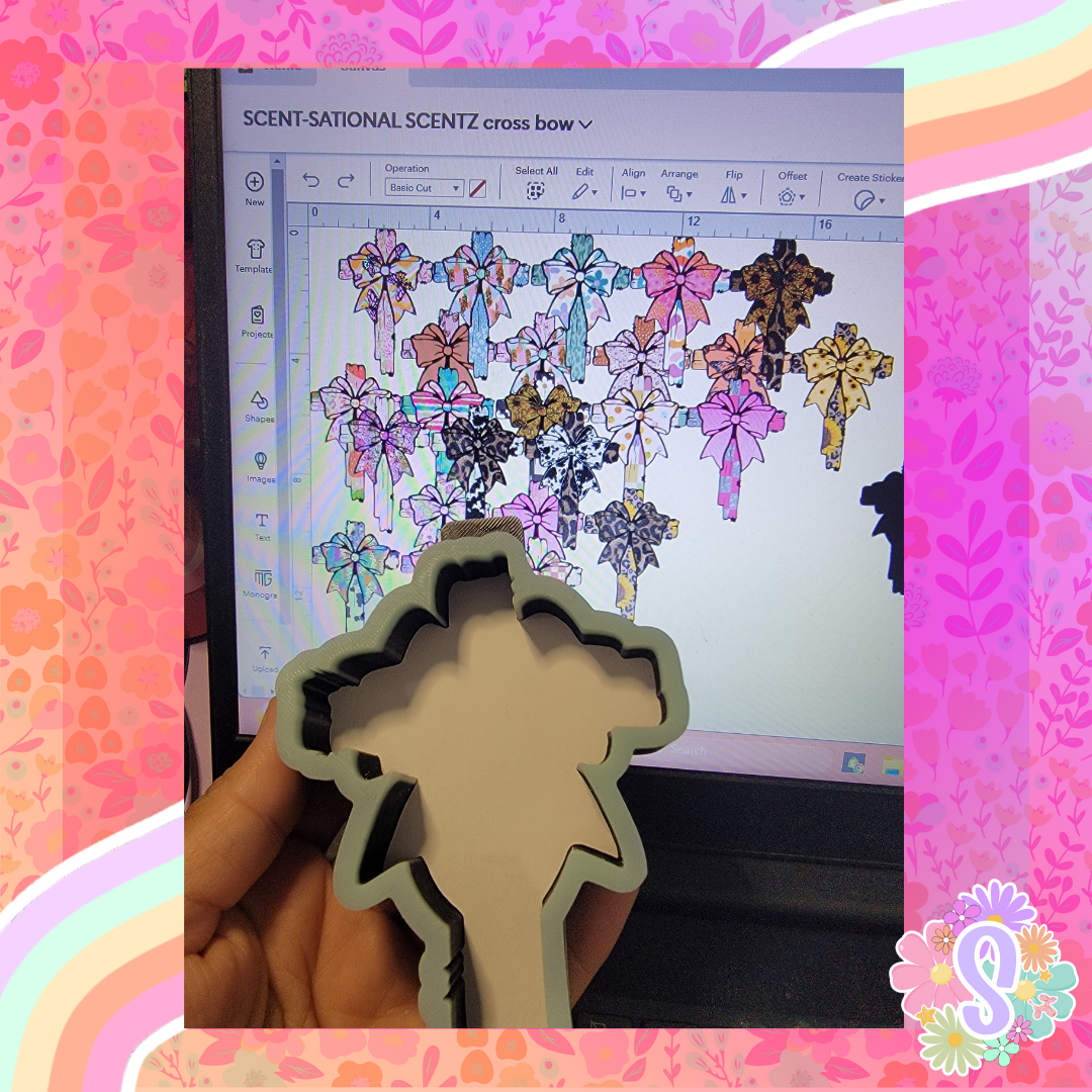 Cross With Bow - SCENT-SATIONAL SCENTZ