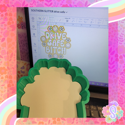 Drive Safe B - SOUTHERN GLITTER MOLDS