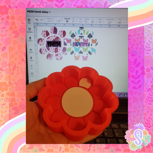 Blank Daisy Flower - MOLDS GONE WILD