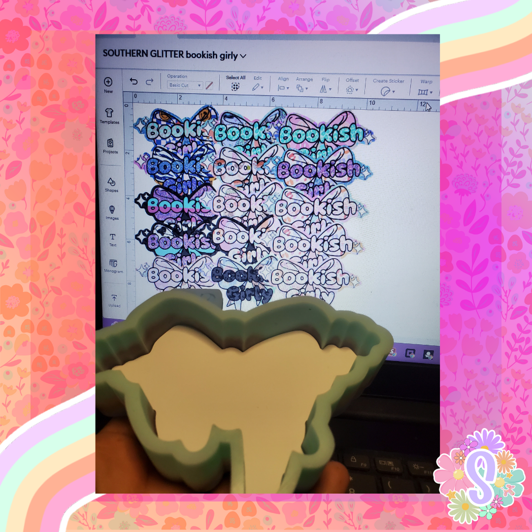 Bookish Girly - SOUTHERN GLITTER MOLDS