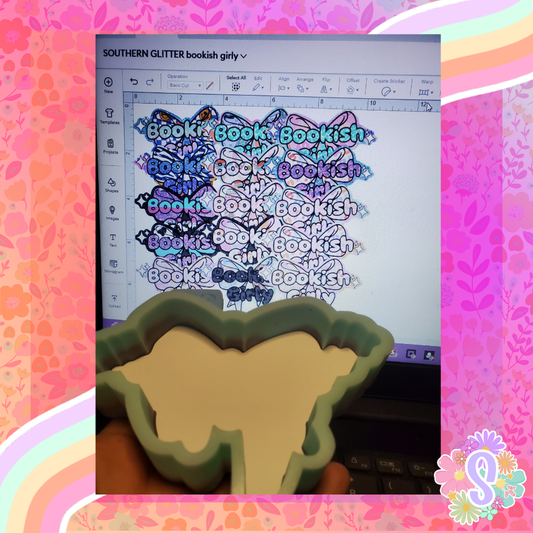 Bookish Girly - SOUTHERN GLITTER MOLDS