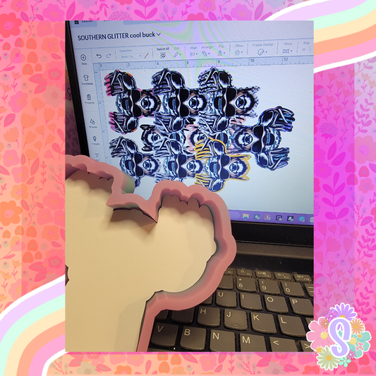 Cool Buck - SOUTHERN GLITTER MOLDS