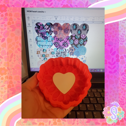 Heart Concho - MOLDS GONE WILD