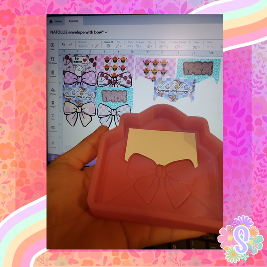 Envelope With Bow - NATOLLIE CREATIONS
