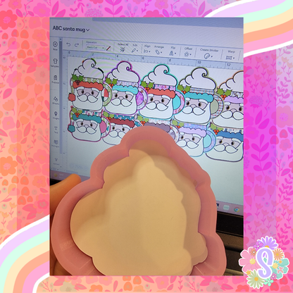 Santa Mug - ABC MOLDS