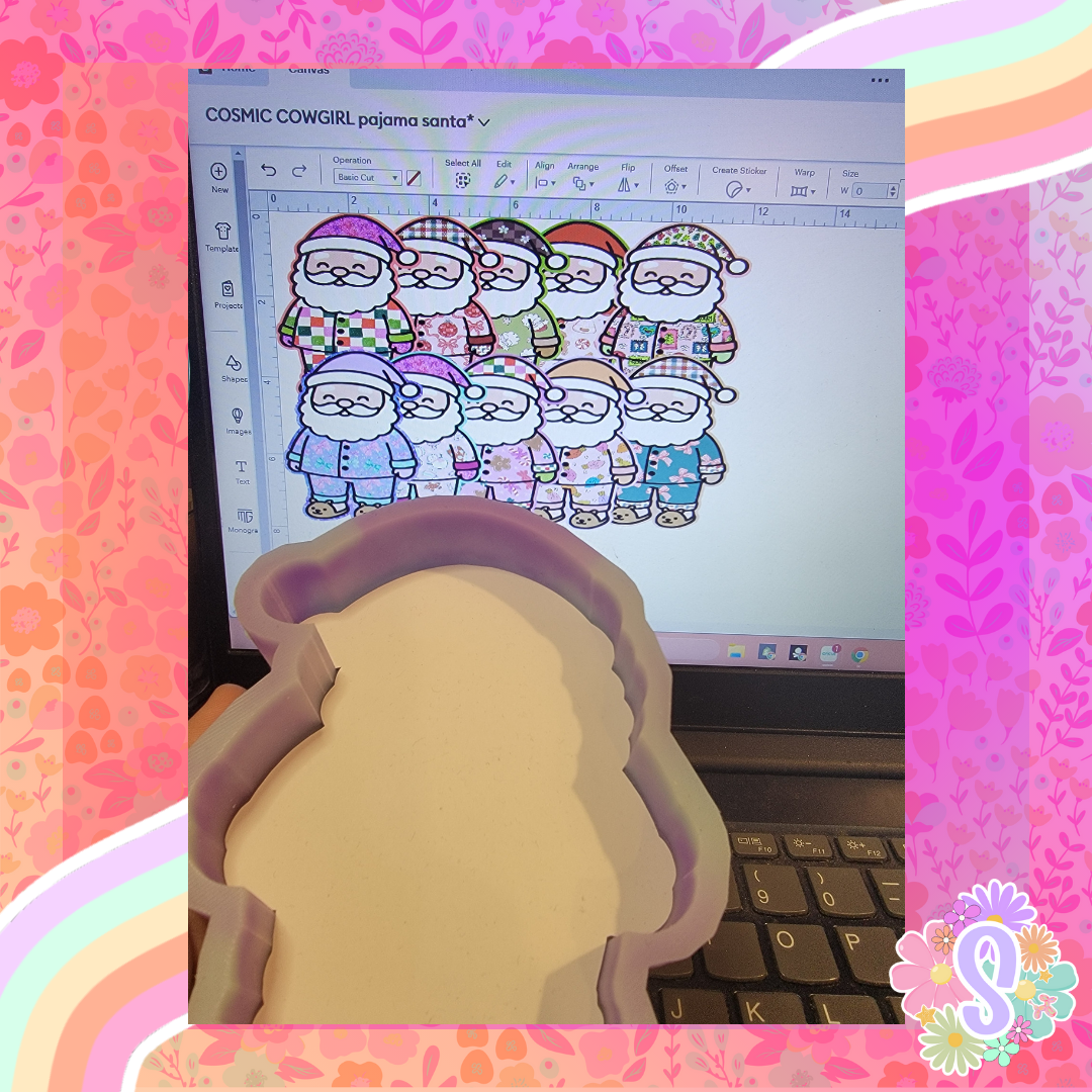 Pajama Santa - COSMIC COWGIRL