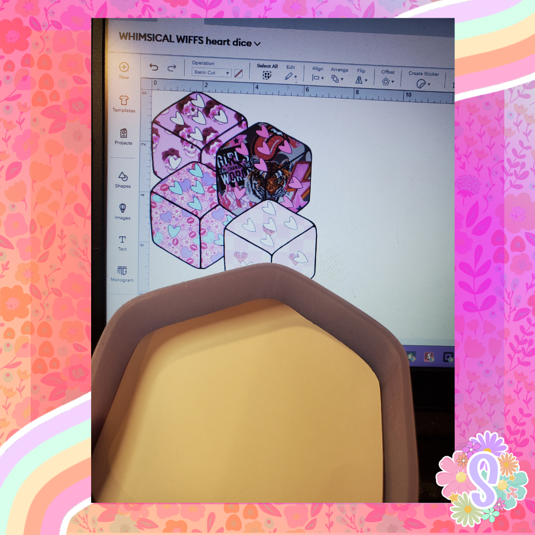 Heart Dice - WHIMSICAL WIFFS