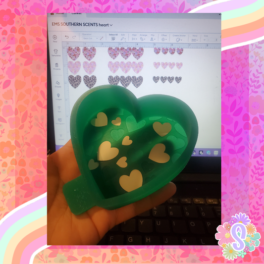 Heart With Hearts - EM'S SOUTHERN SCENTS