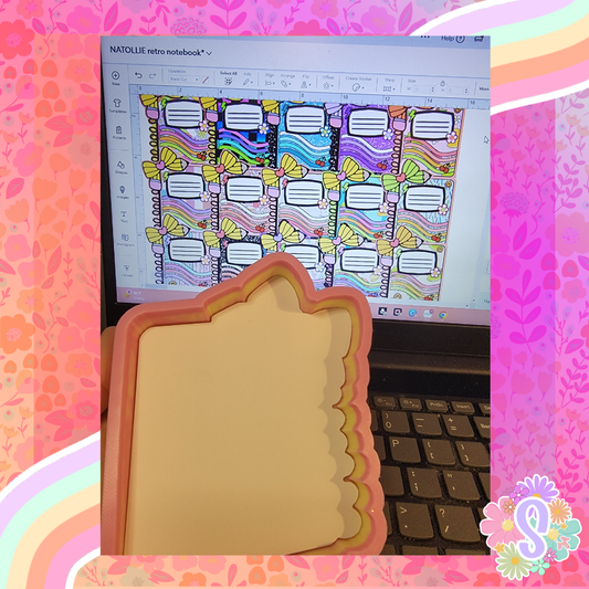 Retro Notebook - NATOLLIE CREATIONS