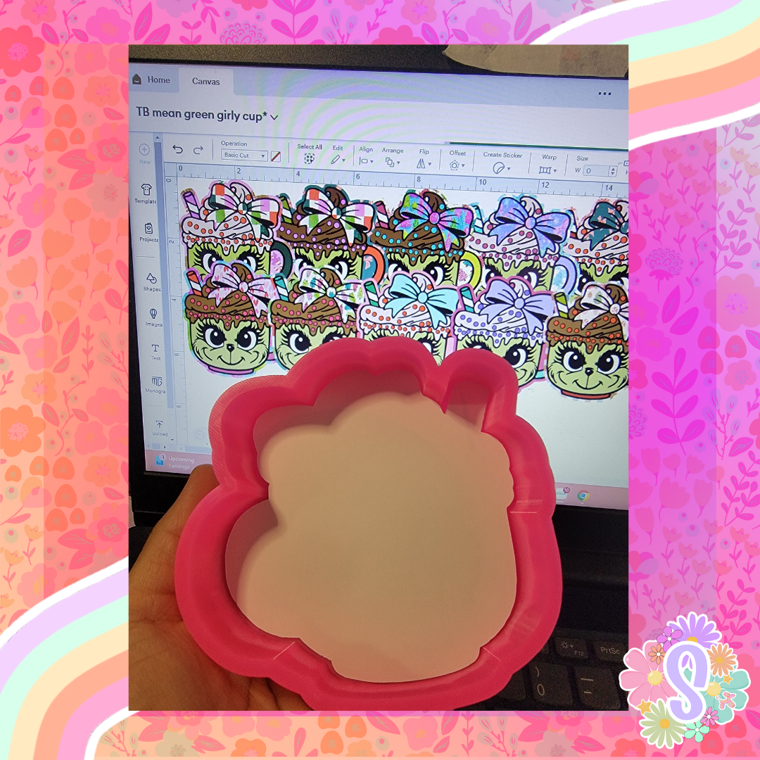 Mean Green Girly Cup - TB MOLDS