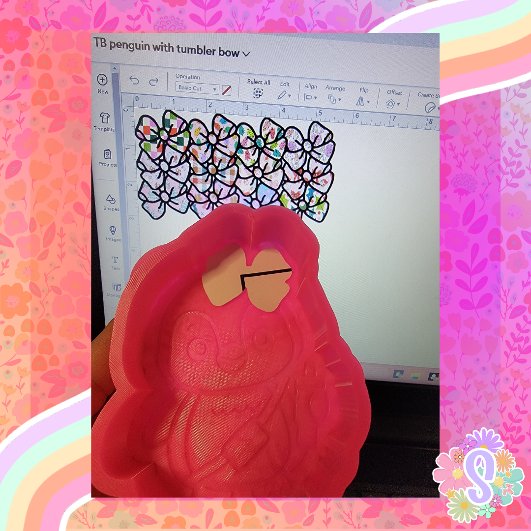 Penguin With Tumbler - TB MOLDS