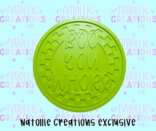 Boo You Whore Insert Freshie Silicone Mold
