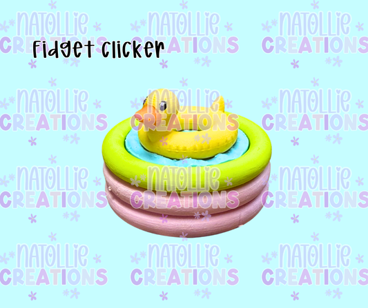 Pool Floatie Clicker Fidget