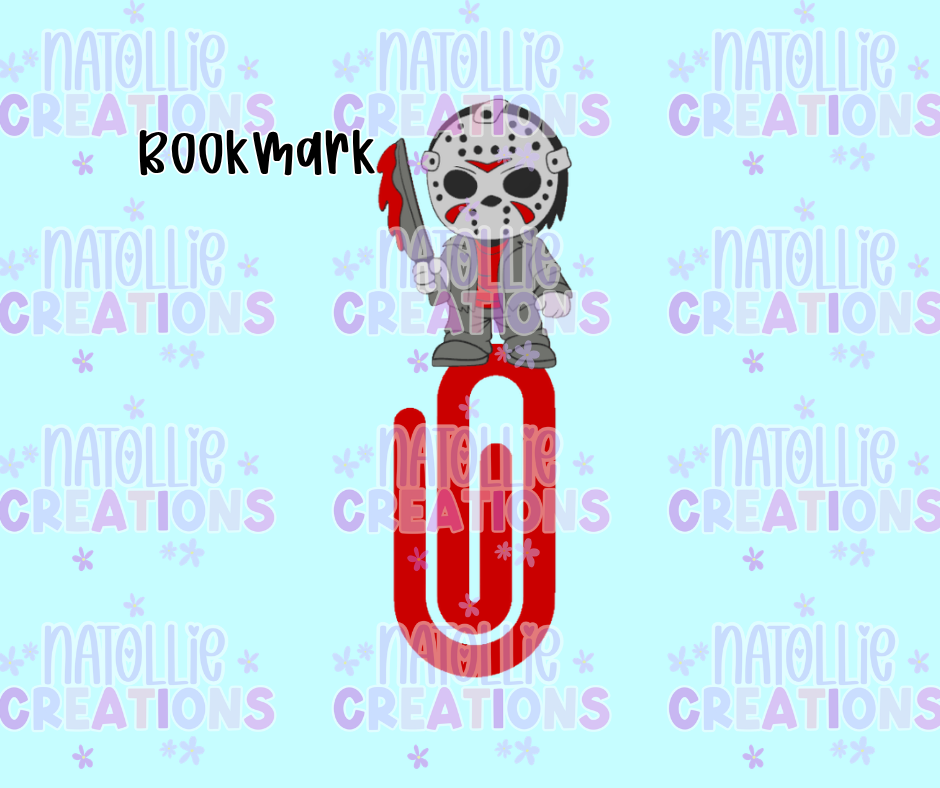 Jacket Masked Man Bookmark