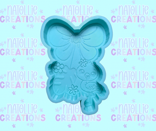 Flamingo Cherry Freshie Silicone Mold
