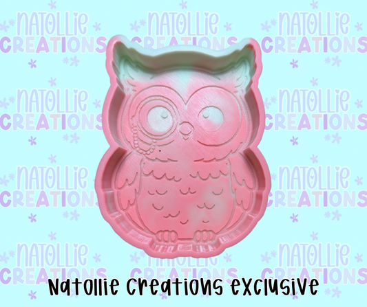 Monocle Owl Freshie Silicone Mold