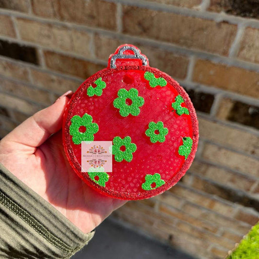 Floral Ornament Freshie Silicone Mold